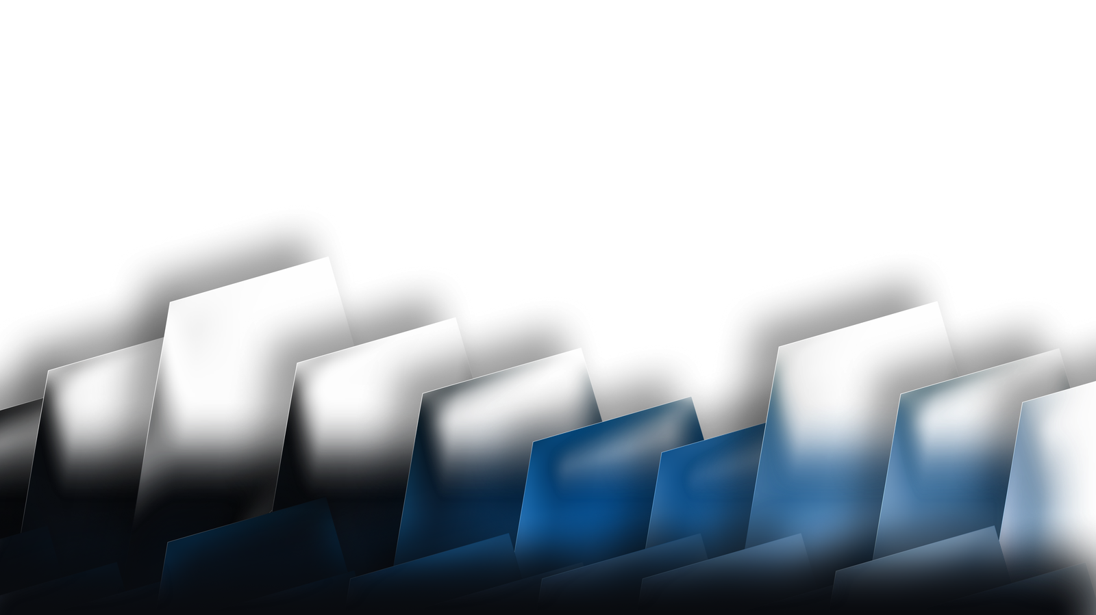 Abstract glass user interface representing cloud platforms